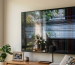 Lines on a TV screen in an Australian living room