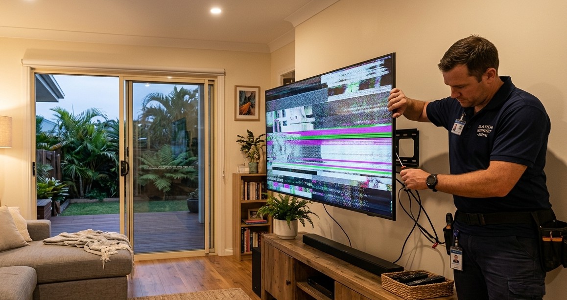 TV repair or replace decision guide Sunshine Coast